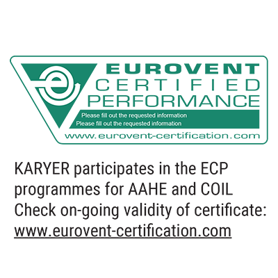 EUROVENT Leistungs-Zertifikat